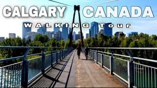 4K Walking Tour In Calgary Downtown Alberta Canada travel 2022