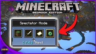 SPECTATOR MODE in Minecraft Bedrock Edition