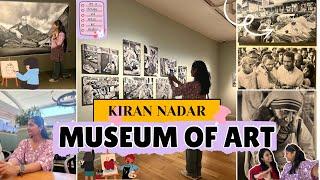 I visited Kiran Nadar Museum of Art in Saket  |Best Museum in Delhi | #artexhibitions