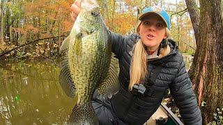 There is NO BETTER Crappie Fishing Than THIS.....