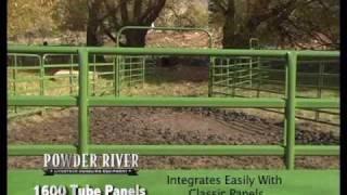 Powder River 1600 Tube Panels | LivestockShed.com