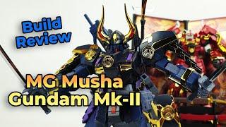 The Dark Samurai Rises! MG Musha Gundam MK-II Build Review!