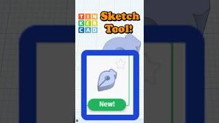 A NEW Tinkercad Sketch Tool! Advanced Bezier Curves & More