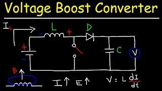 Boost Converters - DC to DC Step Up Voltage Circuits