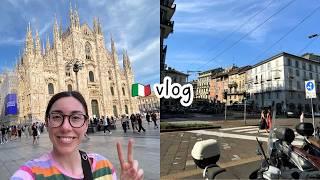 Italian vlog: un giorno a Milano, tra passeggiate in centro e lavoro! (Sub)