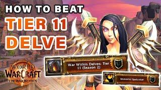 How to Easily Beat AND Farm Delve TIER 11 ► WOW: The War Within