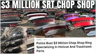 Fresno Police BUST UP $3 Million STOLEN Hellcat Charger "SRT" CHOP SHOP | 110 Felonies