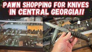 Pawn Shopping for Knives in Central Georgia!