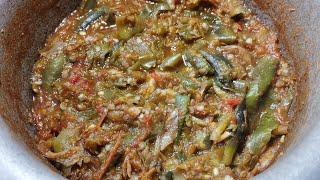 Authentic Naga chutney with eggplant recipe||delicious||India||easy to cook||No regret...