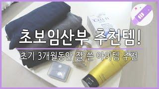 초보 임산부 추천템 / 초기 3개월 동안 잘 쓴 아이템 추천 / 미니멀 임산부