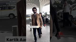 Kartik Aaryan Spotted At Mumbai Airport #kartikaaryan #bollywoodhelpline