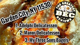 BACON EGG AND CHEESE REVIEW *Garden City, NY 11530* (BEC REVIEWS) !!!