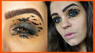 Bat Halloween Makeup Tutorial