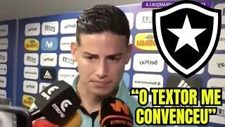 ANUNCIOU AGORA! CRAQUE COLOMBIANO CHEGA NO FOGÃO! TEXTOR AGIU RÁPIDO! NOTÍCIAS DO BOTAFOGO