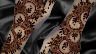 Easy Simple Mehndi Designs For Hand ll Simple Mehndi Design For Back Hand ll New Henna Designs