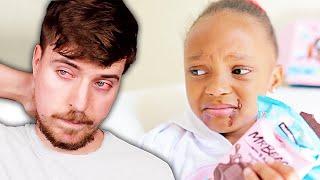 Girl EATS TOO MUCH MrBeast CHOCOLATE, She Lives To Regret It | THE BEAST FAMILY