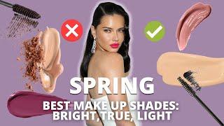 Your Best Makeup Shades: Bright, True & Light Spring | Seasonal Color Analysis 