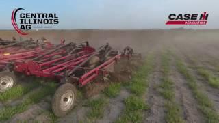 Central IL Ag Presents the Case IH Tiger Mate Field Cultivator #Spring2016