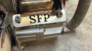 First Cuts with Steadfast Forestry Muffler on 572 ported by Aaron A. Lynch