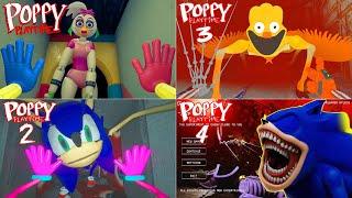 Poppy Playtime 1-2-3-4 Full Game | Poppy Playtime Mobile's Darkest Secret: New Jumpscares Revealed!