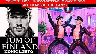 ️‍#1 Tom of Finland Art Tom's Tunes Gay Anthems & Illustrations Unforgettable 70's Gay Disco Music