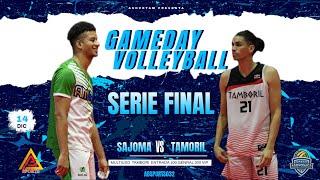 SAJOMA vs TAMBORIL  / SEGUNDO PARTIDO SERIE FINAL / TORNEO INTERMUNICIPAL  VOLEIBAL TAMBORIL 2024