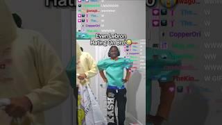 He Got LEBRON On Stream!? #Shorts #Streamer #Blueryai