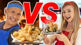 I Made Sharla and Ryotaro Cook Like a Pro Japanese Chef |  @sharlainjapan vs. @RyotarosJapan​