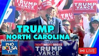 LIVE: ƯCV Donald Trump vận động ở Wilmington, North Carolina