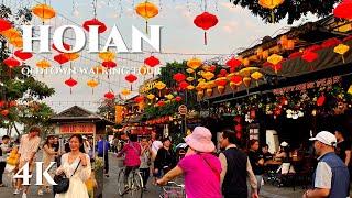 [4K WALK] VIETNAM, HOI AN Acient City Walking Tour 2024! 4K HDR 60fps