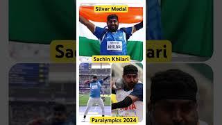 SILVER MEDAL for Sachin Khilari in Men’s Shot Put F46 with a 16.32m Throw at Paris Paralympics 2024