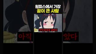 원피스에서 가장 꿈이 큰 사람