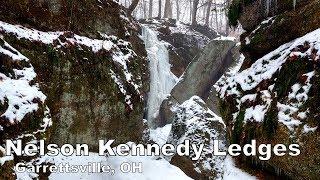 Winter Hiking Nelson-Kennedy Ledges State Park | Garrettsville, OH