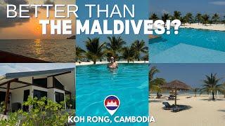 THE MALDIVES OF CAMBODIA?! | 3 Days on Koh Rong Island, Cambodia (2024)