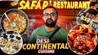 Desi Continental Cuisine | Chicken Bharta & Mutton Master of New Safari Restaurant with Adnan RYK