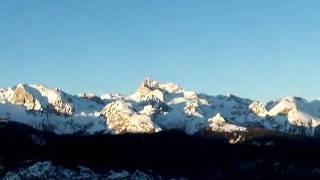 Vogel winter panorama