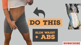 Slim Waist + Upper & Lower Ab workout! 7 Minute workout, Do Daily!