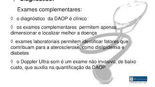 Doença arterial obstrutiva periférica  ( DAOP )