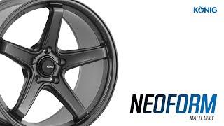 NEOFORM- Matte Grey | Konig Wheels