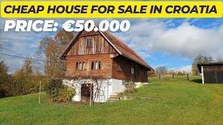 Looking For Serenity?  Buy Cheap Rural House For Sale In Croatia