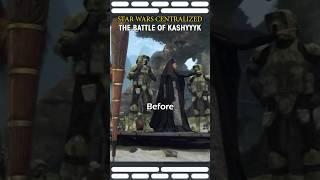 You might have missed this on Kashyyyk in Revenge of the Sith…