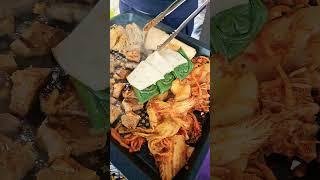 삼겹살에 떡구워서  맛나요  #농부의일상 #베네베네농장  #주말농장 #shorts