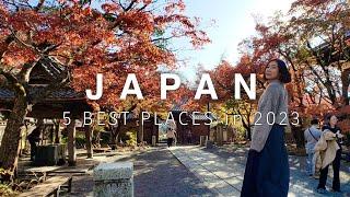 JAPAN My Top 5 Favorite Places in 2023 ️ Japan Travel Vlog