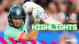 Curran Dazzles In Final! | Highlights - Oval Invincibles v Manchester Originals | The Hundred 2023