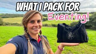 EVENT PREP | WHAT I USE FOR EVENTING