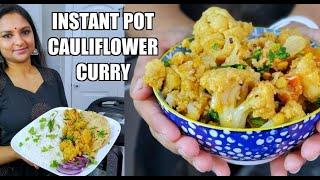 Instant Pot Cauliflower Curry with Lentils