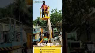 ROBUST Brand Aerial Lift||Self Propelled Aluminium Work Platform||Single Mast Aerial Lift-9331412107