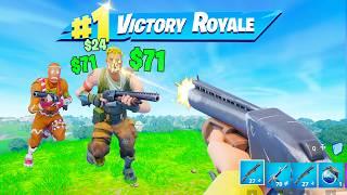 Fortnite but 1 Damage = $1