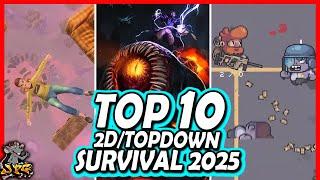 TOP 10 New Survival Games (2D & Top Down) Releasing In 2025