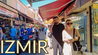 A Stroll Through İzmir’s Konak Square & Bustling Kemeraltı Bazaar  (4K Walk)